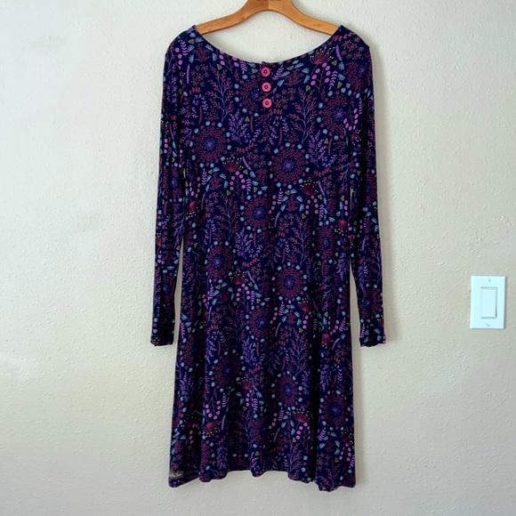 Matilda Jane women’s size Small New Resolution soft stretchy Swing Dress - Picture 5 of 7